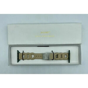 Leather Women Band for Apple Watch 38mm 40mm 41mm Series‎ 9 8 7 6 5 4 SE Tan